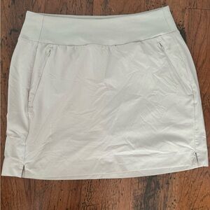 Athleta SoHo Skort khaki color